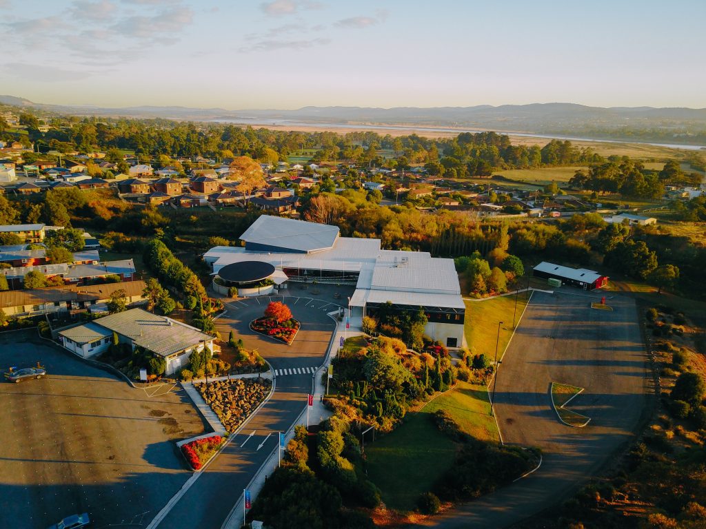 tailrace centre aerial view 2